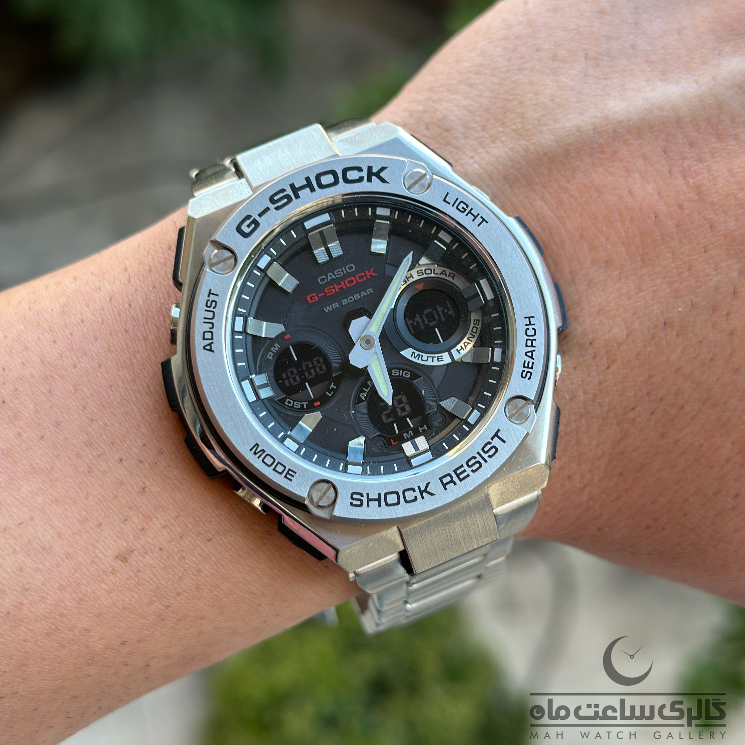 ساعت مچی مردانه کاسیو جی شاکG-SHOCK GST-S110D-1ADR